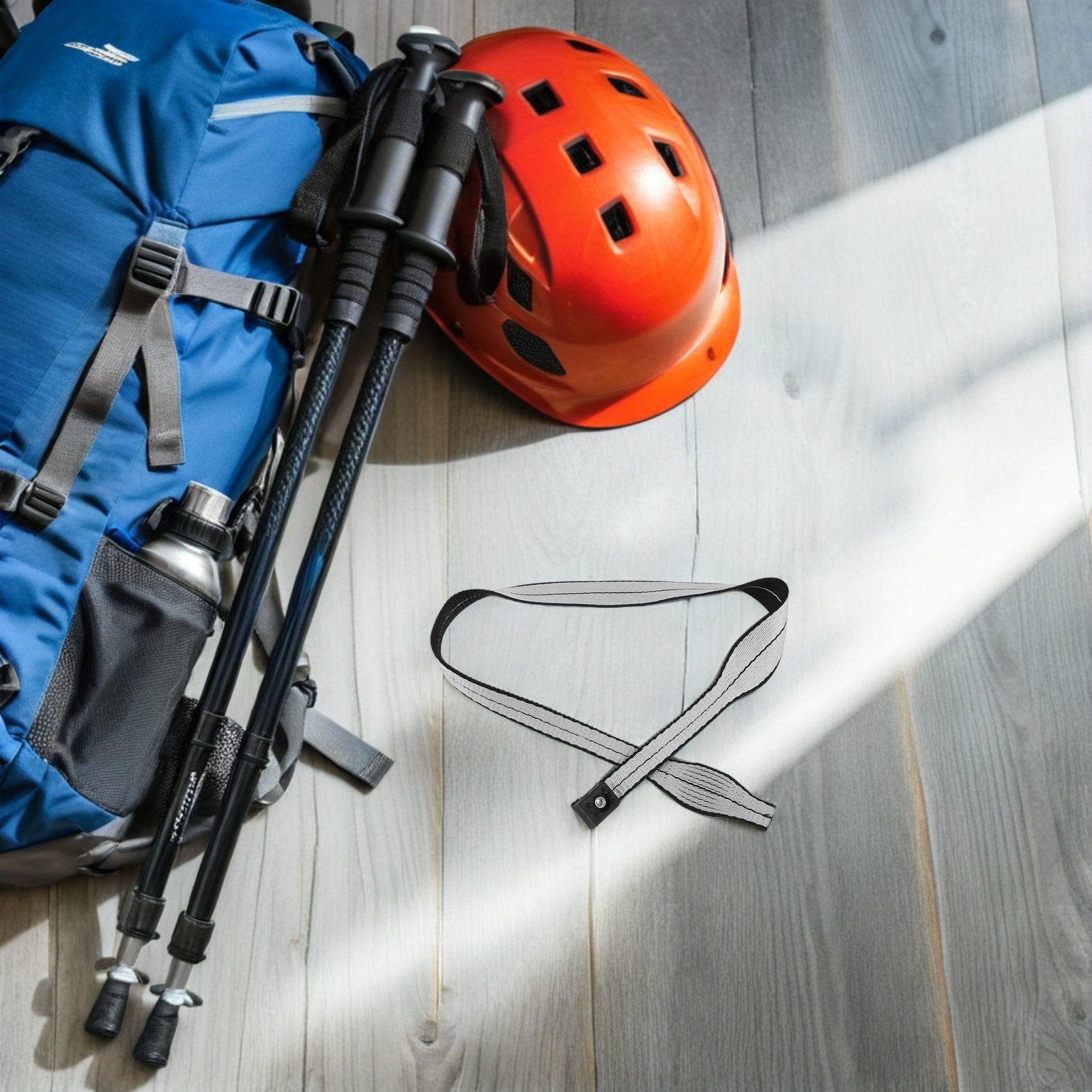 Wrist Straps Replacement Trekking Pole - 검은색 보행 지팡이 손목 스트랩 2개,