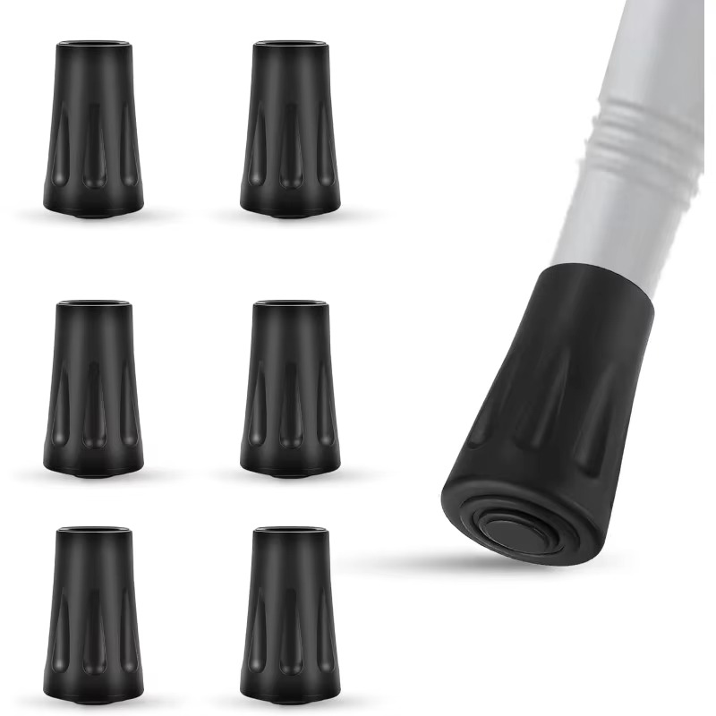트레킹 폴 팁 교체용 보호대, 하이킹 폴 팁용 고무 패 - Trekking Pole Rubber Tips Feet Replacement 리뷰 및 가격