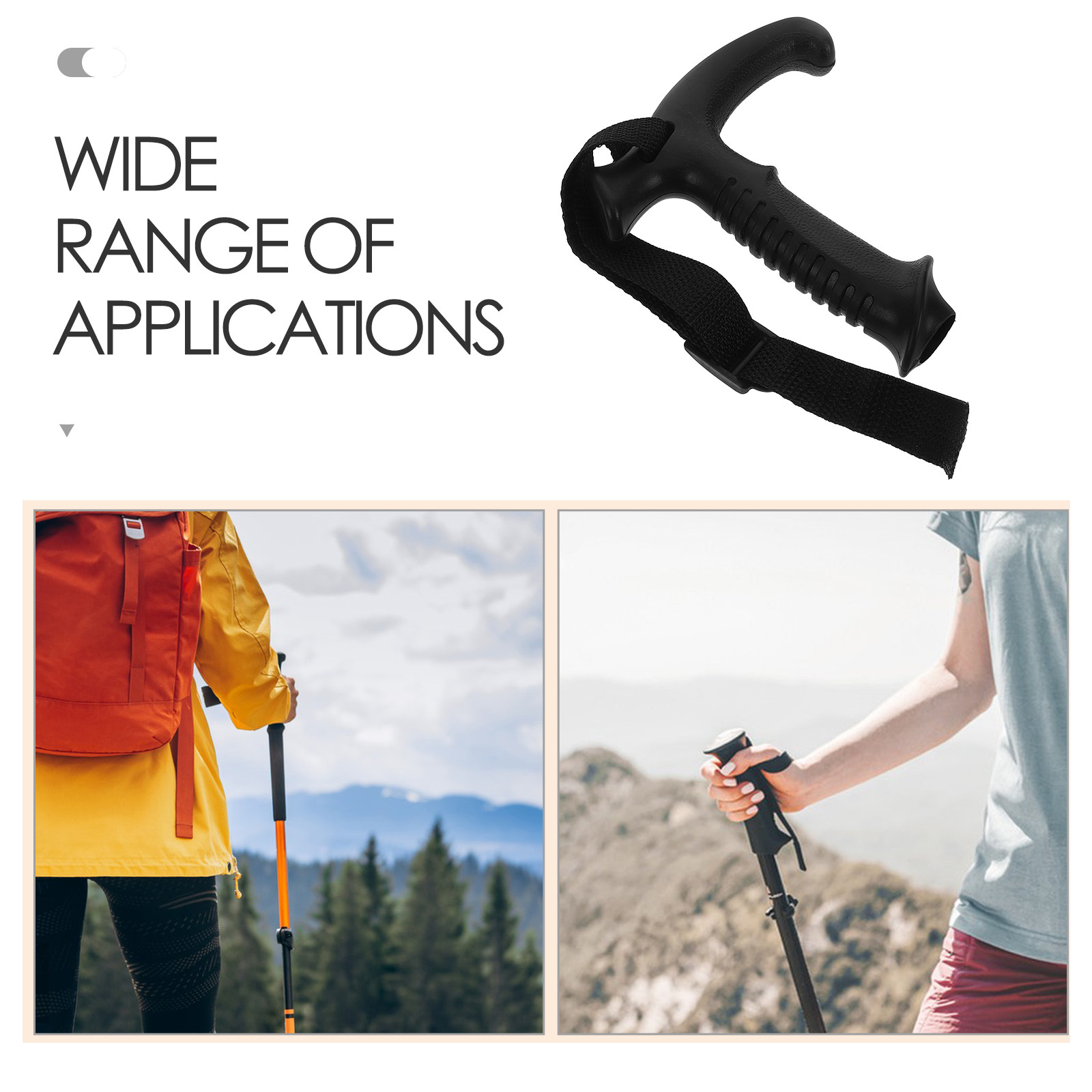안정적인 T자형 손잡이와 편안한 손목 스트랩이 장착된  - Wrist Straps Replacement Trekking Pole 리뷰 및 가격
