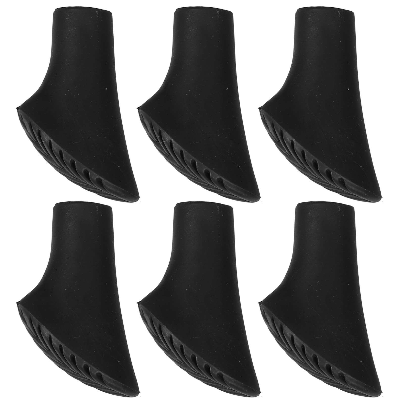 6개입 고무 재질의 보행 지팡이 팁, 향상된 그립감과  - Trekking Pole Rubber Tips Feet Replacement 리뷰 및 가격