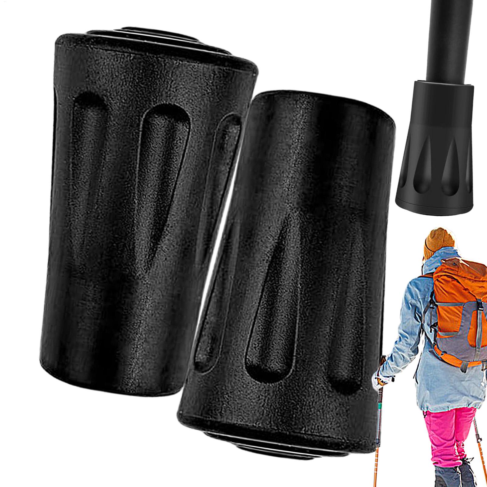 6개입 고무 워킹 스틱 팁 트레킹 폴 팁 교체용 보호대 - Trekking Pole Rubber Tips Feet Replacement 리뷰 및 가격