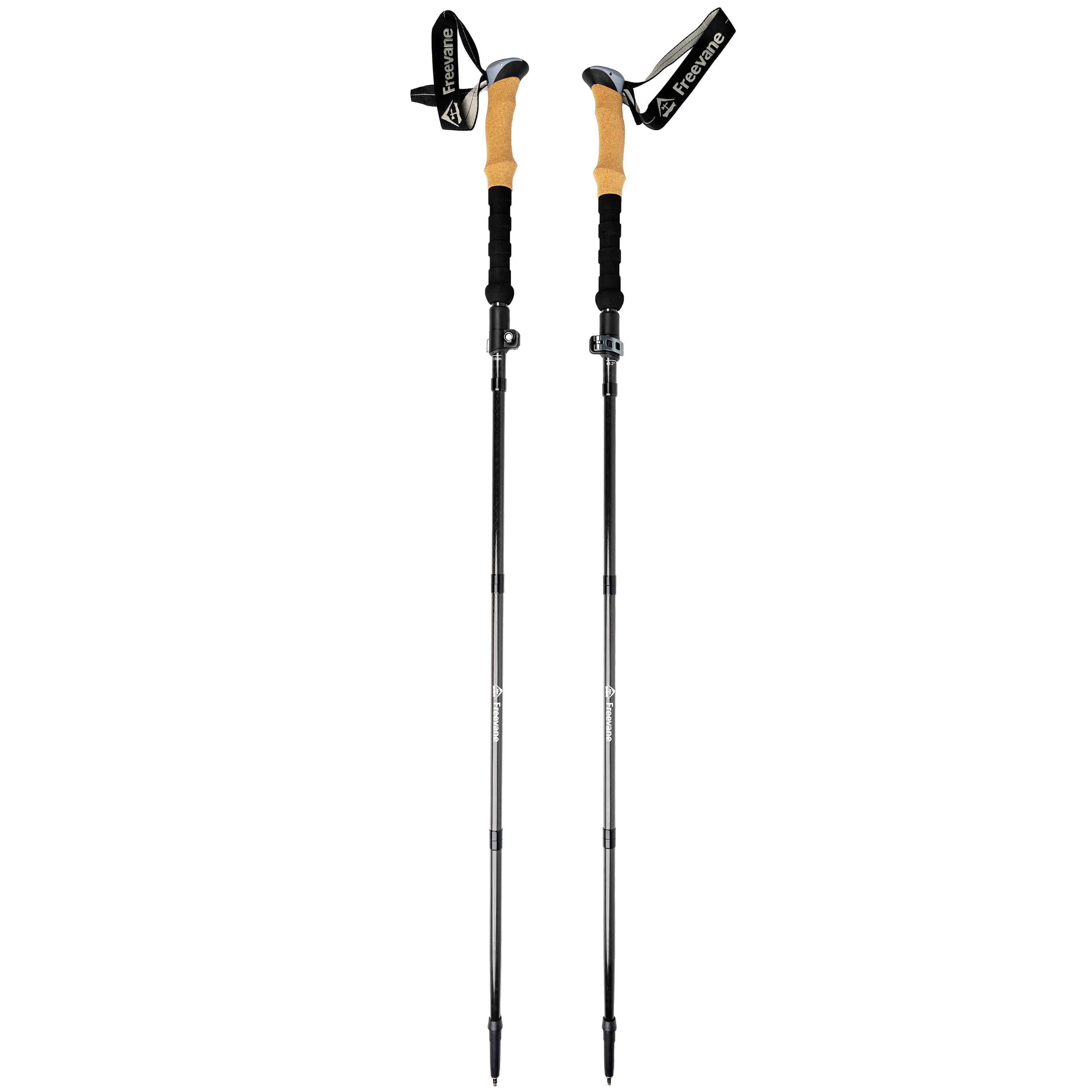 탄소섬유 하이킹 폴 세트, 접이식 Z 트레킹 폴 5단, - Carbon Fiber Trekking Poles Ultralight Pair 리뷰 및 가격