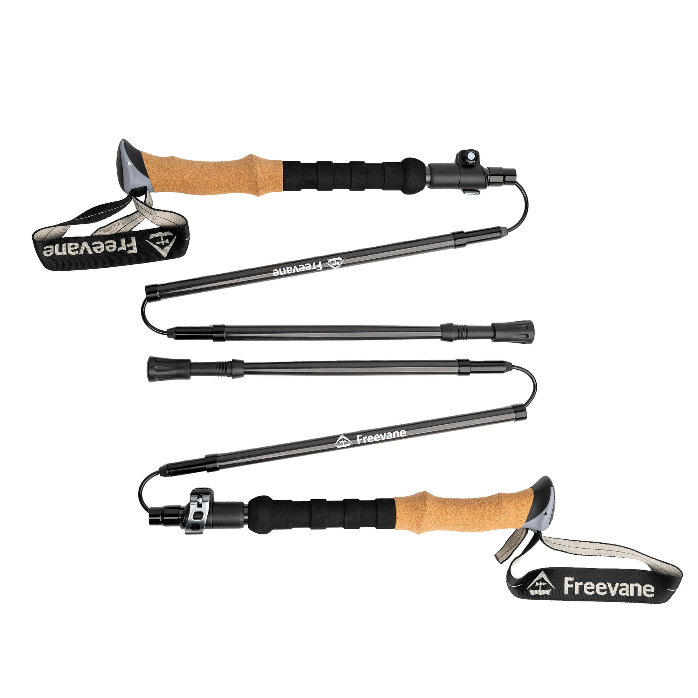 탄소섬유 하이킹 폴 세트, 접이식 Z 트레킹 폴 5단, - Carbon Fiber Trekking Poles Ultralight Pair 리뷰 및 가격