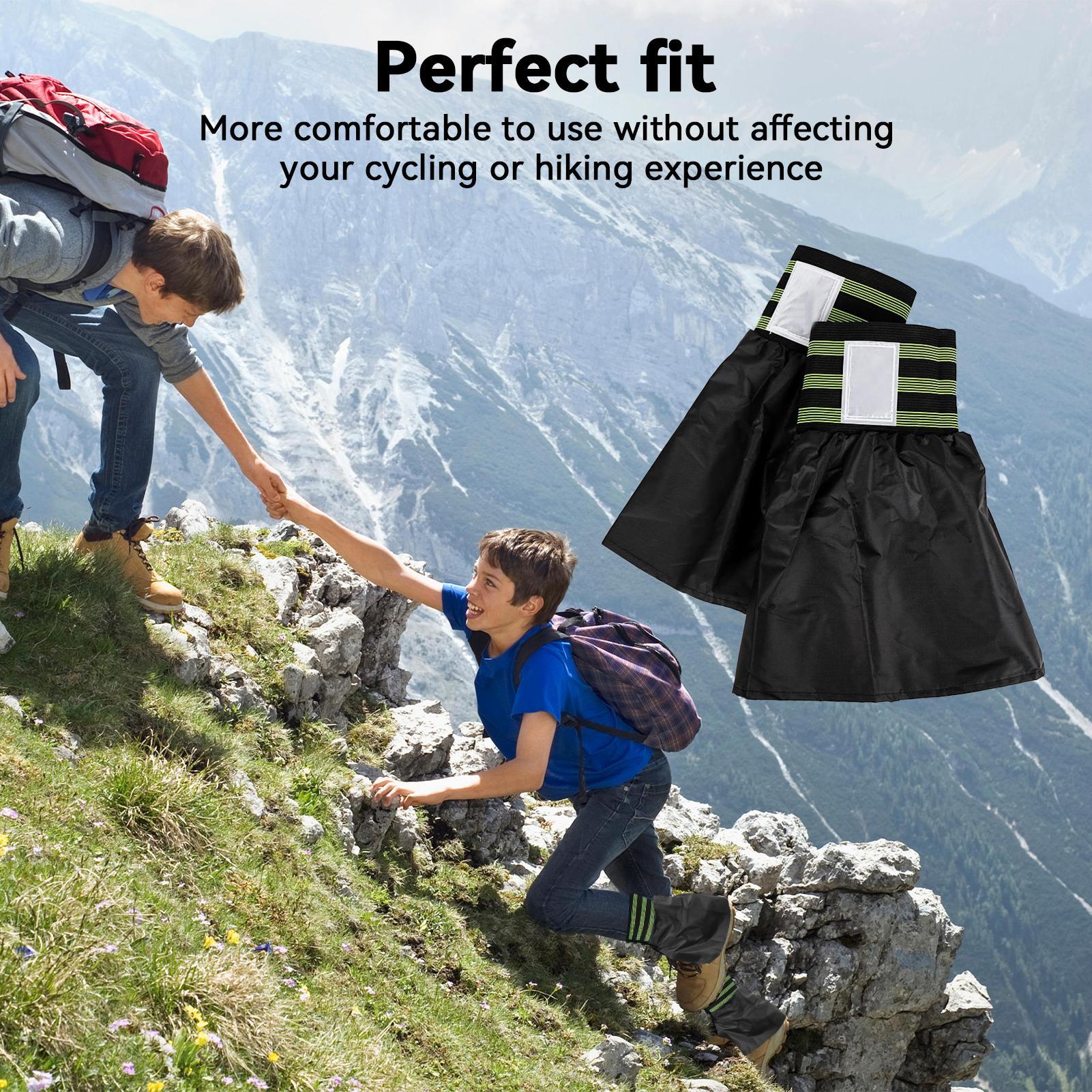 등산용 신발 보호대, 방수 레그 가이터, 조절 가능한  - Gaiters Waterproof Breathable Hiking 리뷰 및 가격