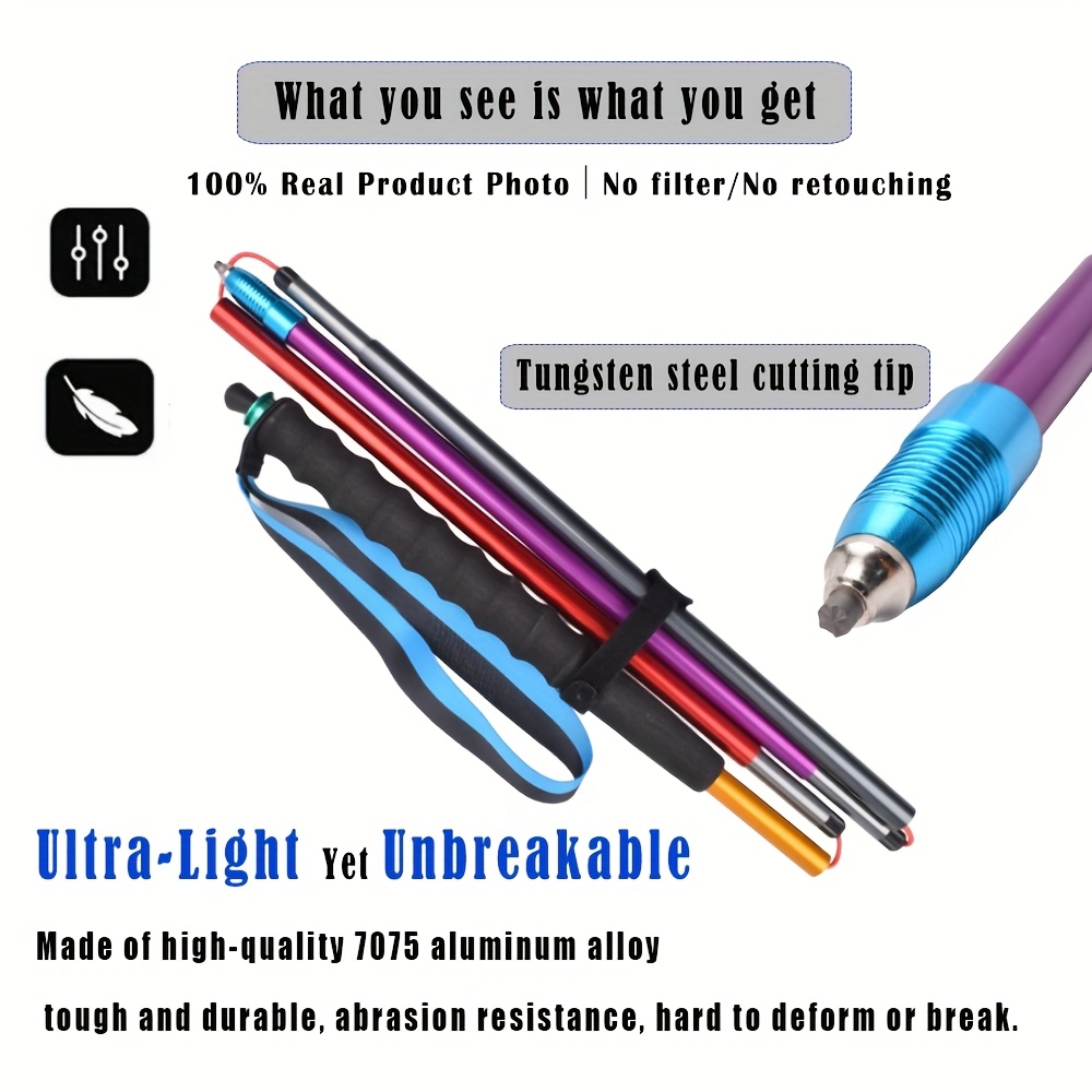 초경량 7075 알루미늄 합금 트레킹 폴 퀵 락 트레킹 - Quick Lock Trekking Poles Aluminum 7075 리뷰 및 가격