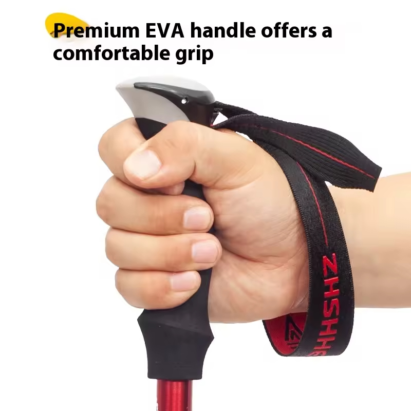 1쌍 조절 가능한 초경량 접이식 트레킹 폴, 캠핑, 등 - Folding Walking Sticks Hiking Adjustable 리뷰 및 가격