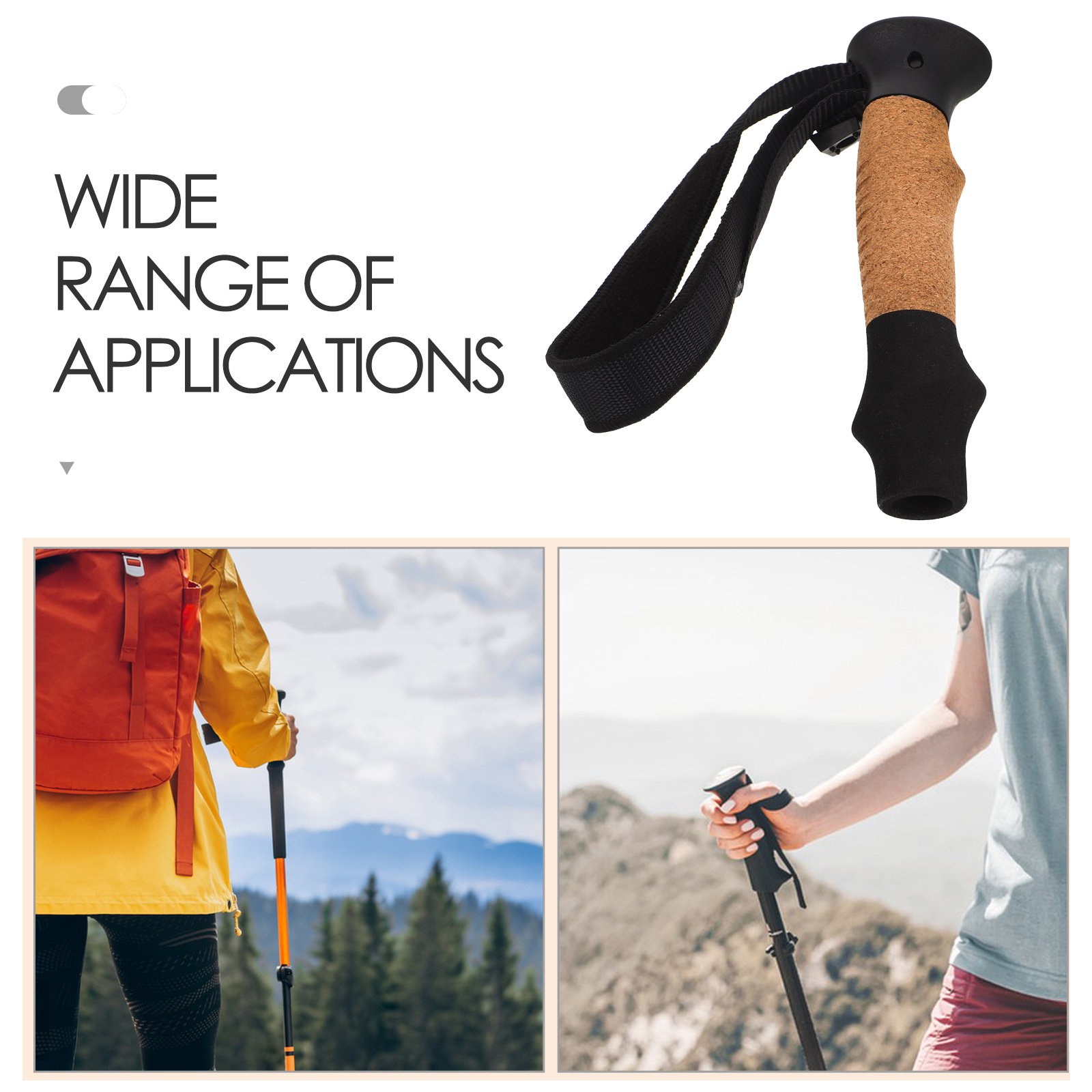 등산용 지팡이 손잡이 교체용, 안정성을 높여주는 손목  - Wrist Straps Replacement Trekking Pole 리뷰 및 가격
