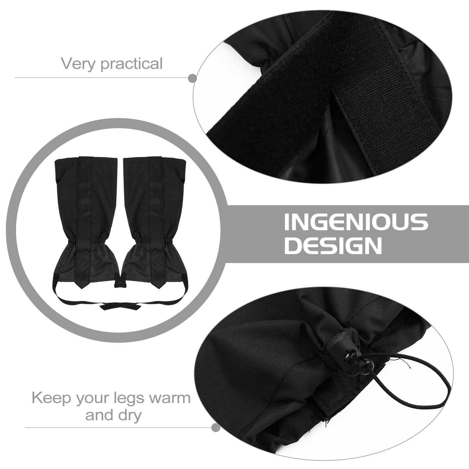 1켤레, 가성비 좋은 야외용 레그 게이터, 방수 및 통 - Gaiters Waterproof Breathable Hiking 리뷰 및 가격