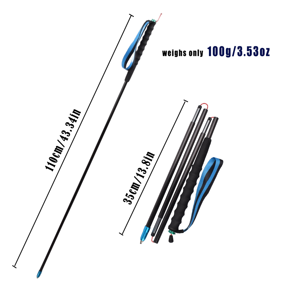 `초경량 접이식 7075 알루미늄 트레킹 폴 110cm - Quick Lock Trekking Poles Aluminum 7075 리뷰 및 가격