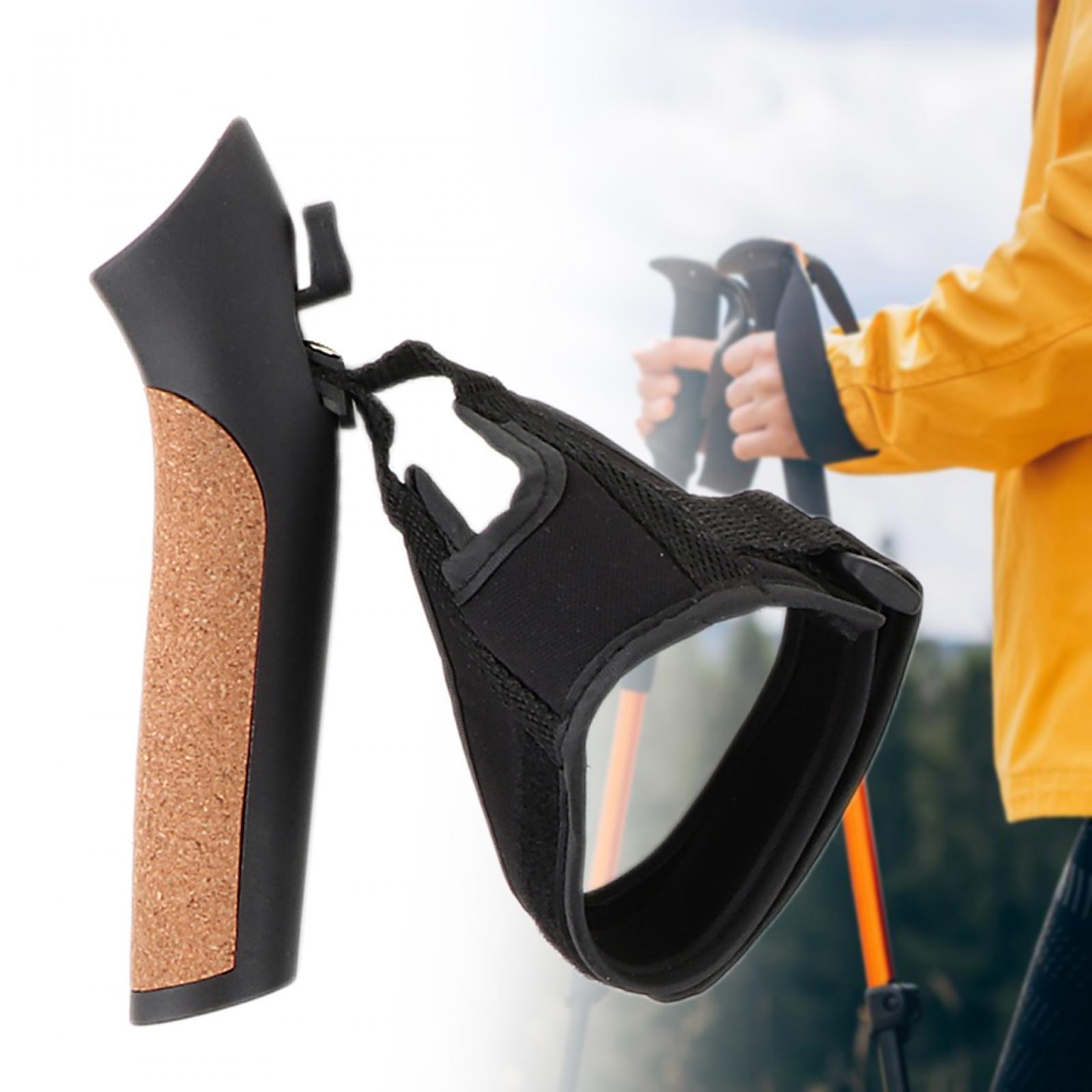 인체공학적 디자인의 교체용 플라스틱 손잡이와 손목 스트 - Wrist Straps Replacement Trekking Pole 리뷰 및 가격